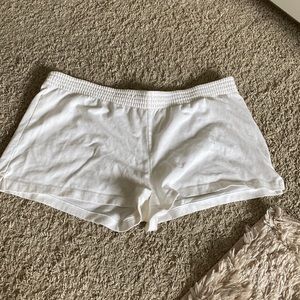 White shorts
